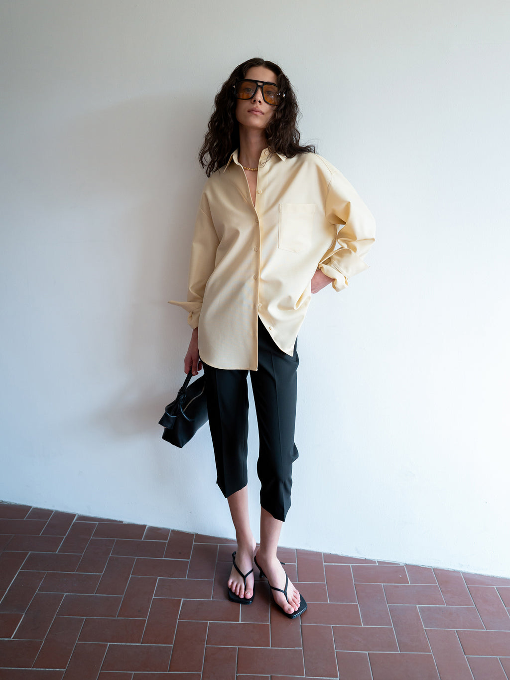 Capri Slit Pants