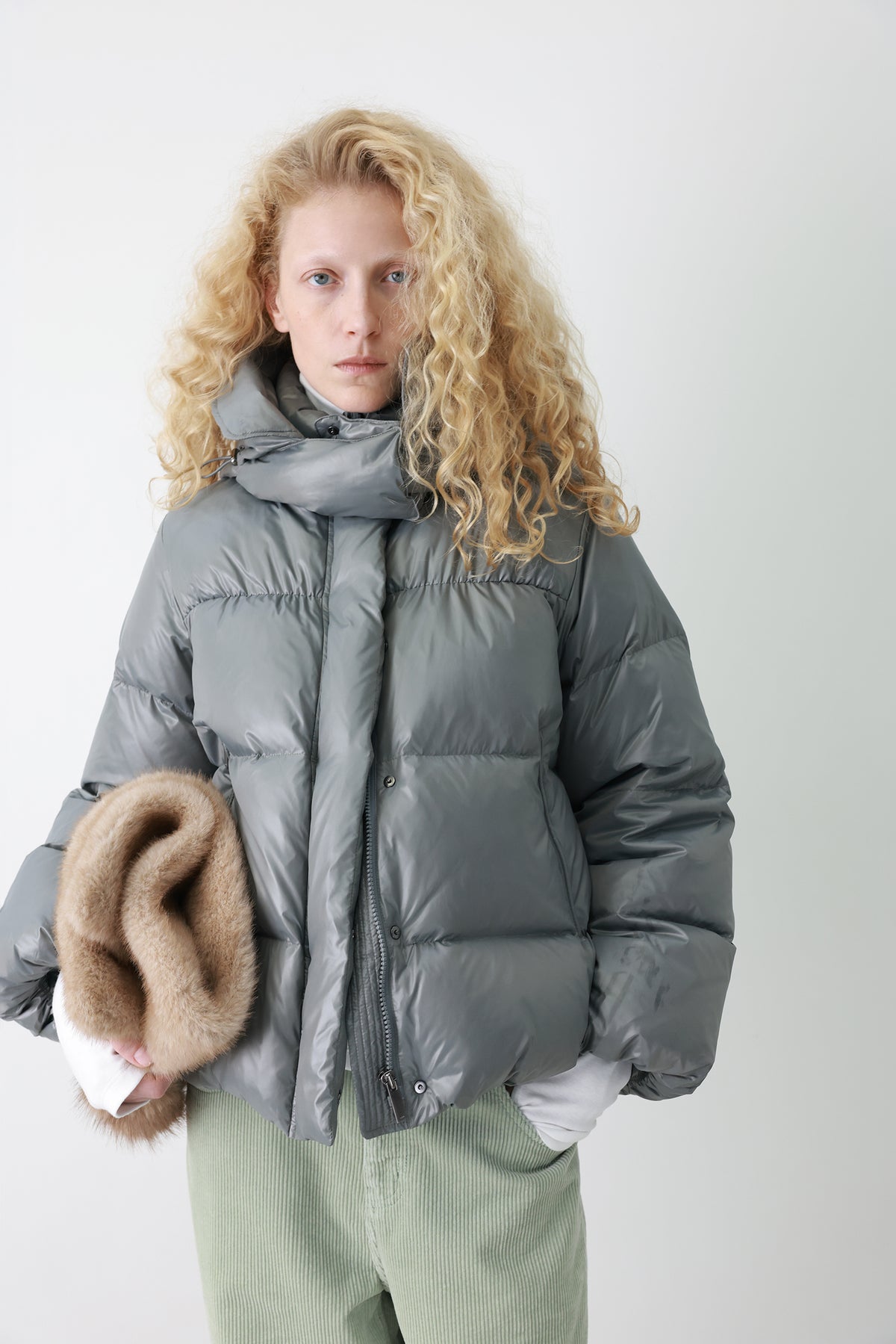 Signature P Goose Down Gray