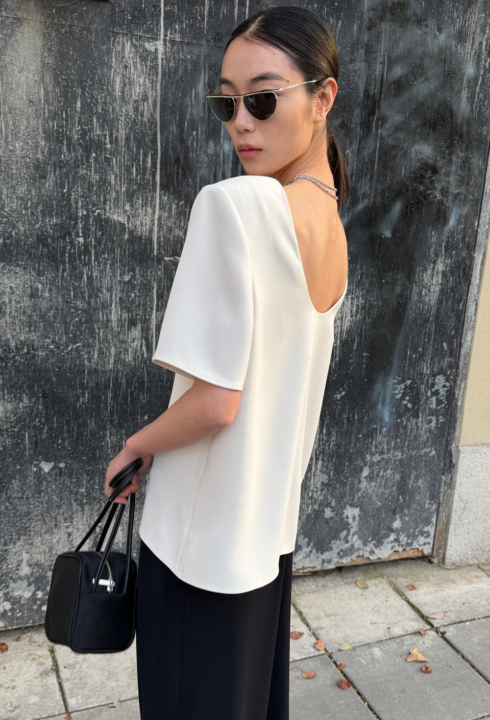City L Blouse Cream