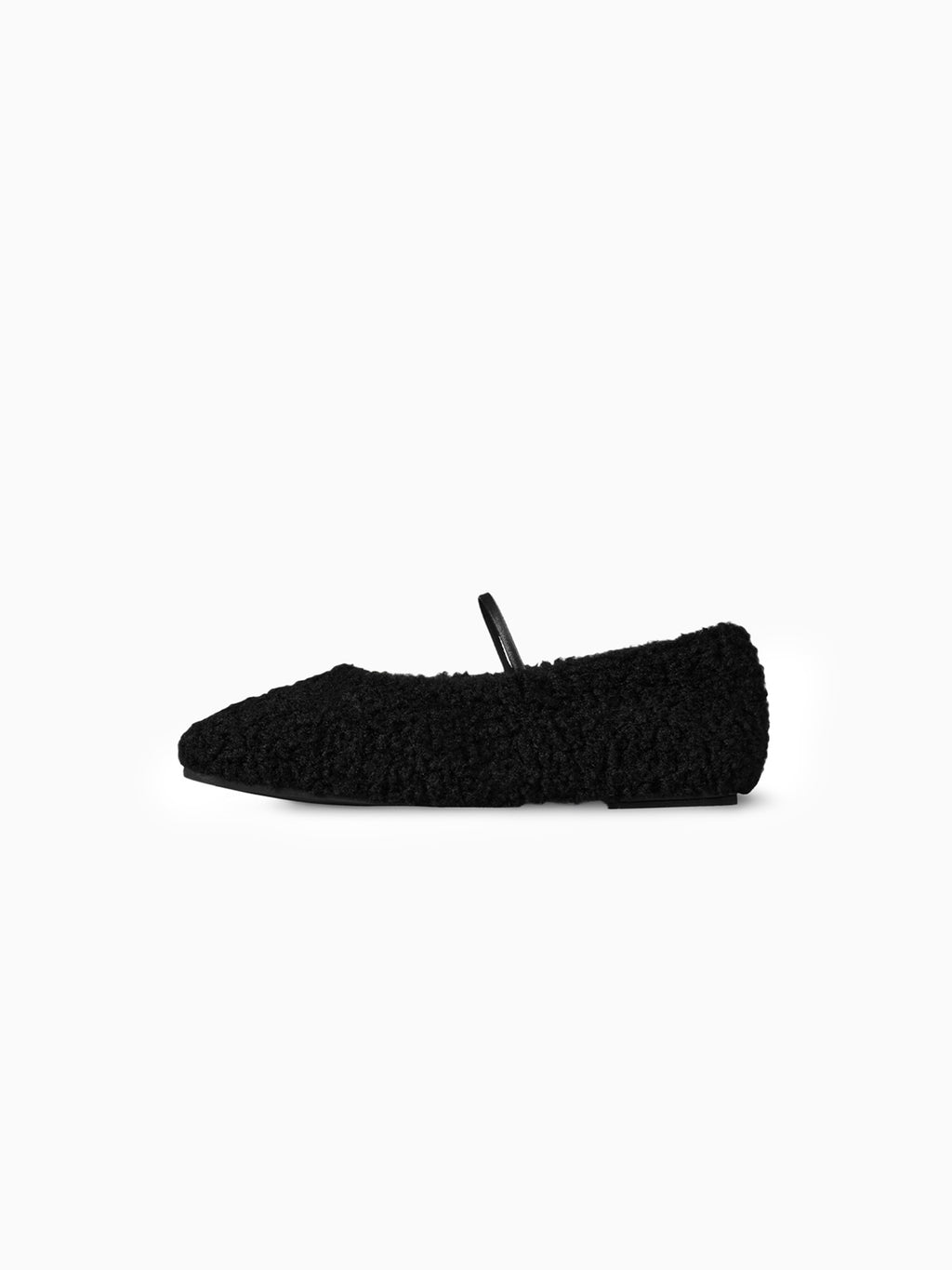 Puff Mary Janes Black