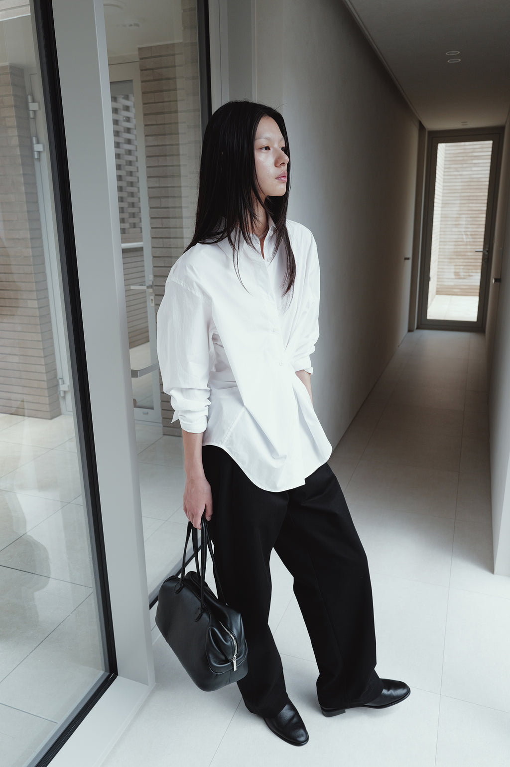 Epoch Cotton Shirt White