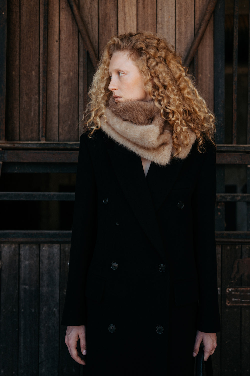 Like Fur Warmer Beige