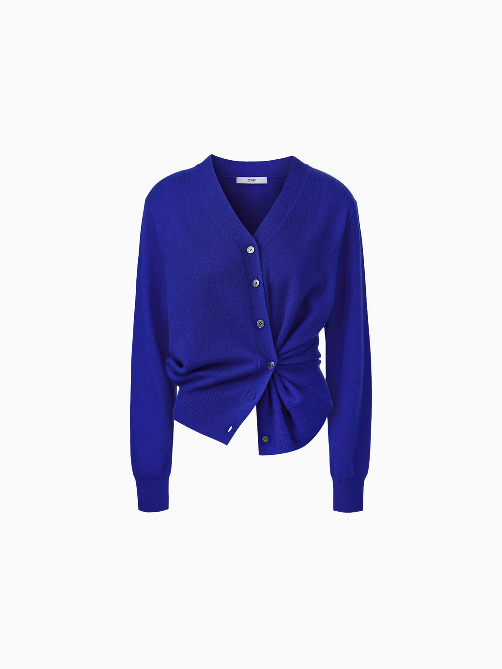 Cashmere 100 Padded Cardigan Ultramarine