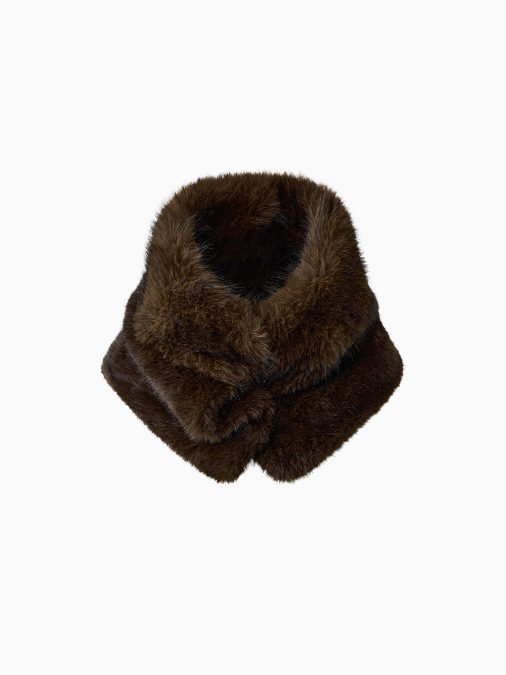 Like Fur Warmer Dark Brown