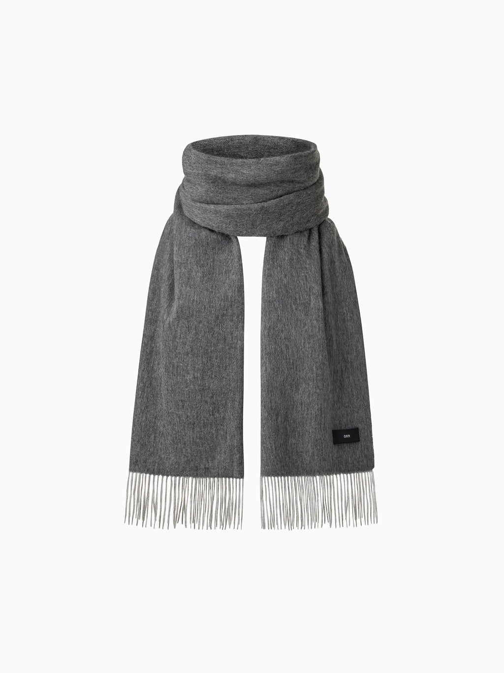 Combi Lambswool Muffler Gray