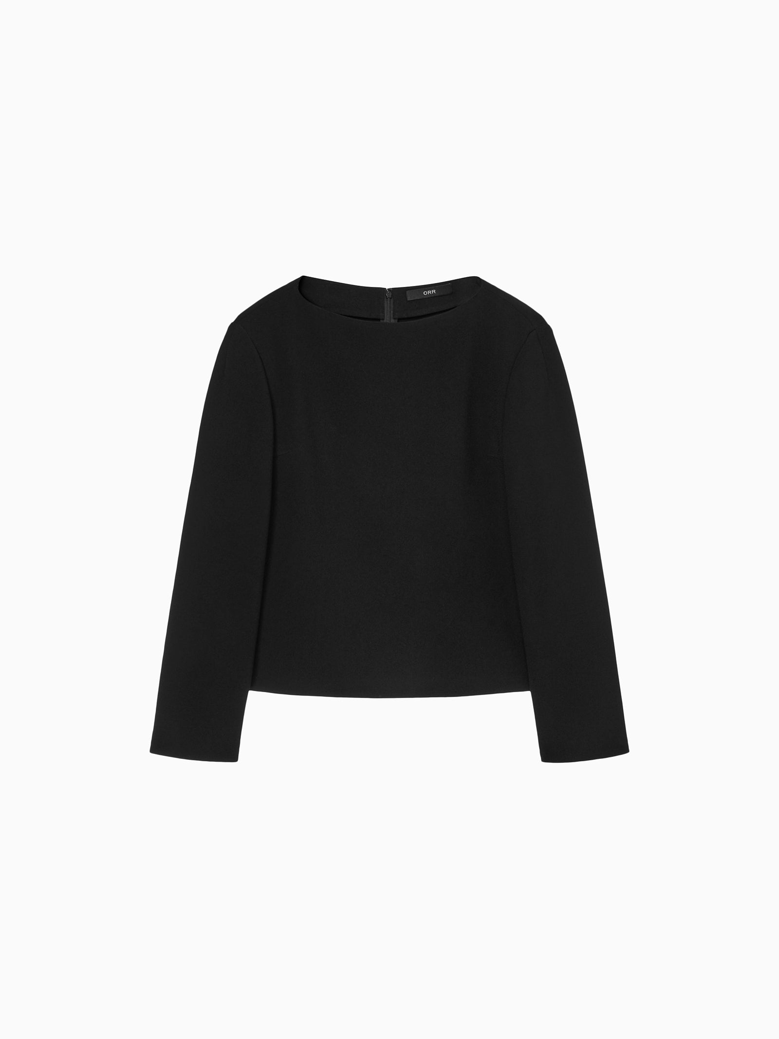 High-density Stretch Blouse Black