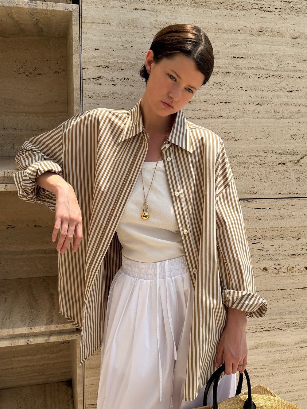 Chestnut Stripe Shirt