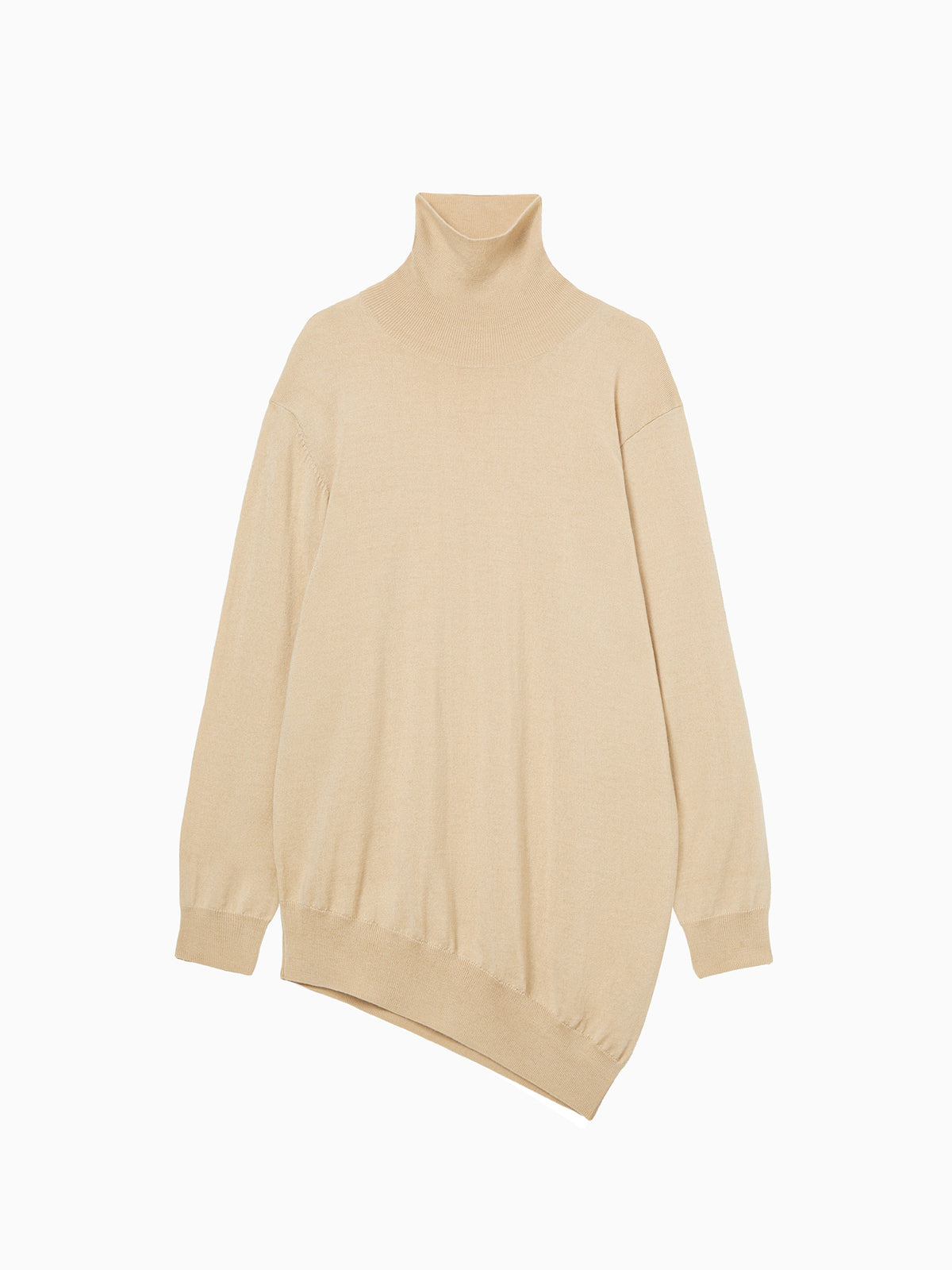 Wool Blend Turtleneck Knit Butter