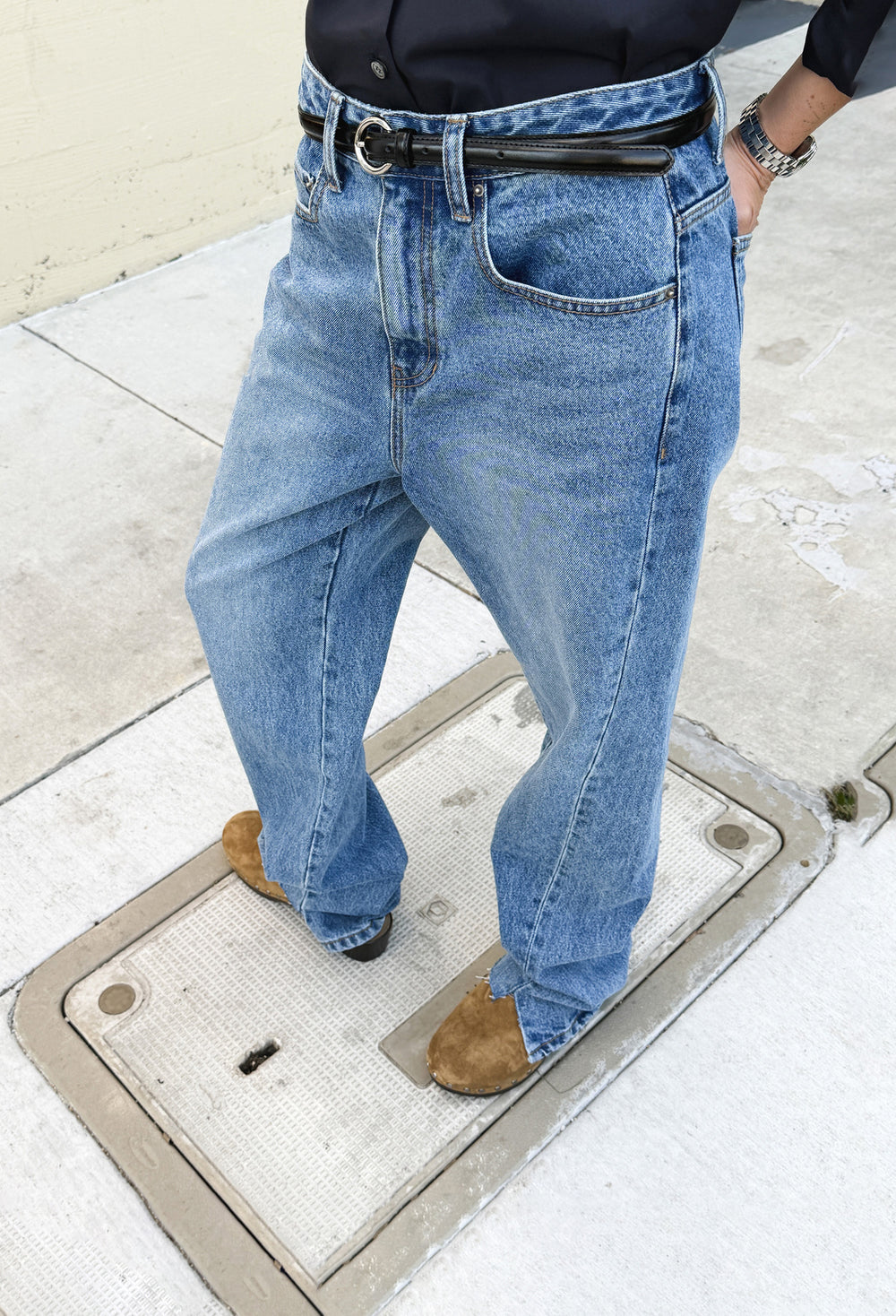 810 Cut Denim Blue