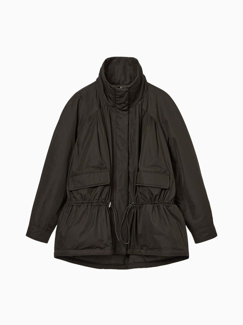 Field Parka Goose Down Khaki Brown