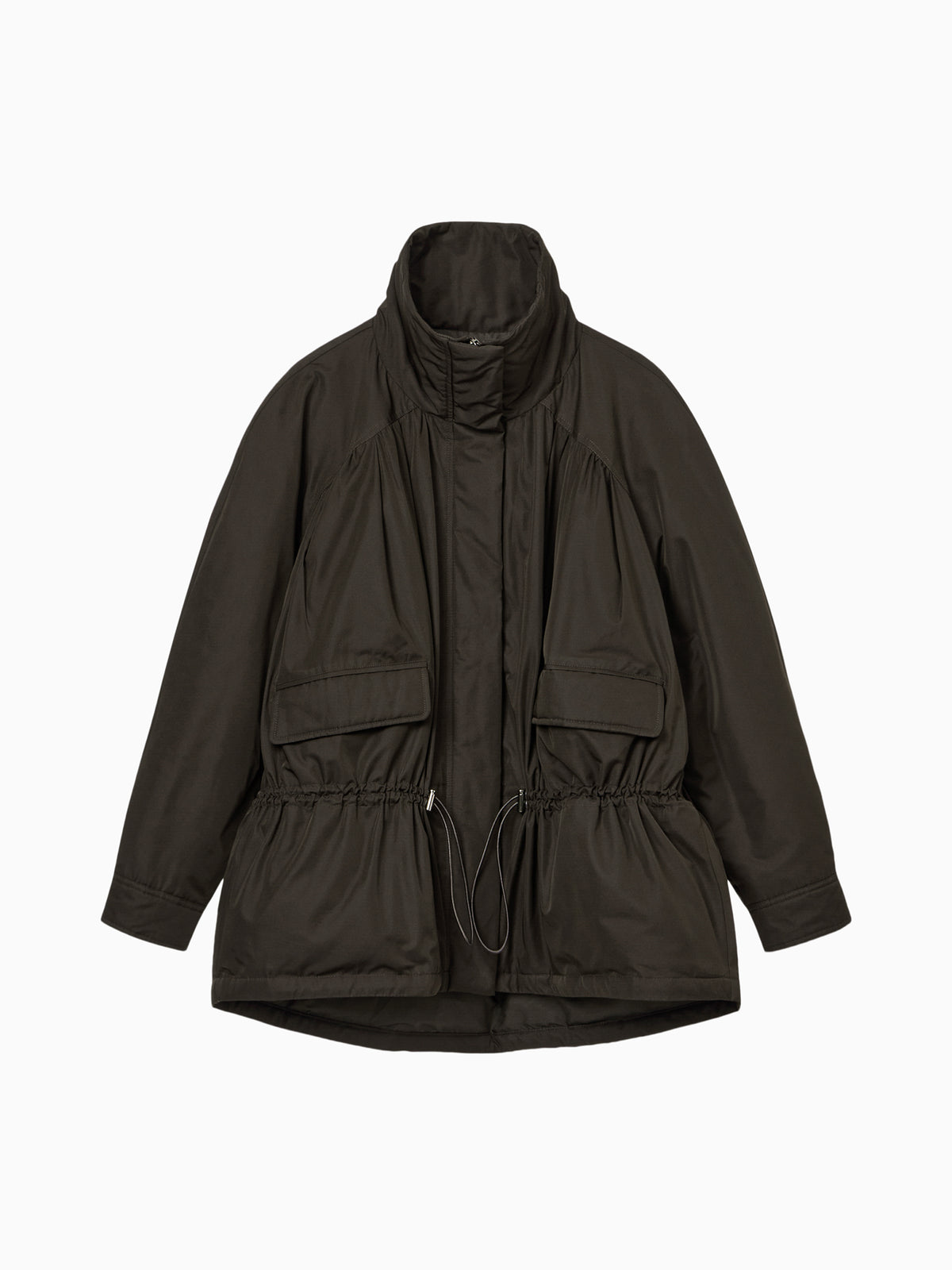 Field Parka Goose Down Khaki Brown