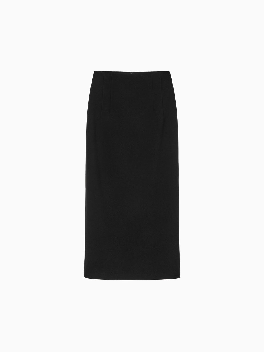 High-Density Stretch Dart Skirt Black