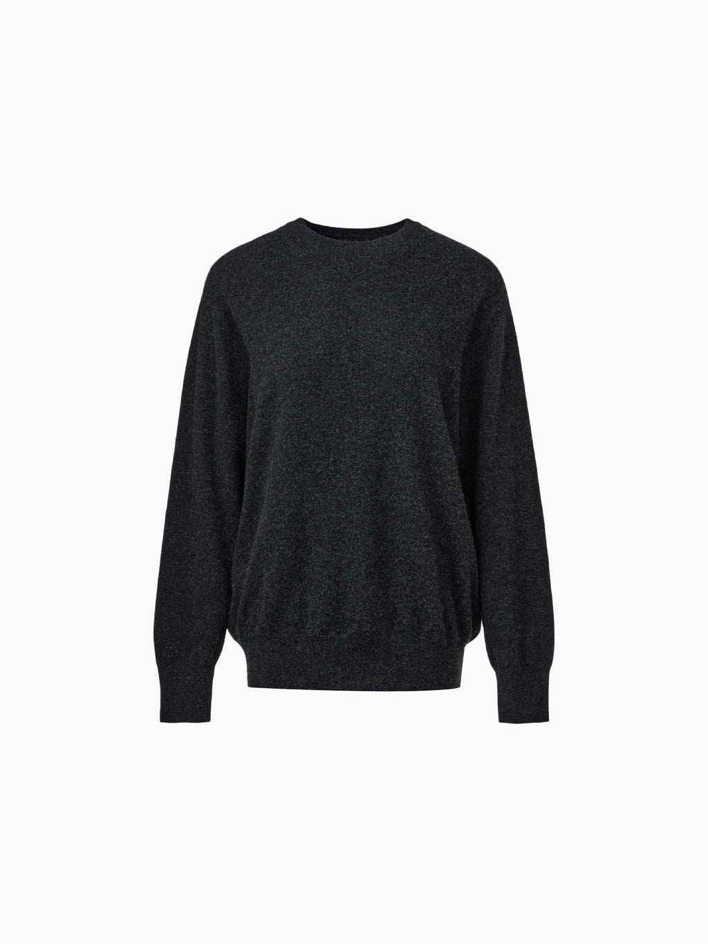 Cashmere 100 Overfit Pullover Charcoal