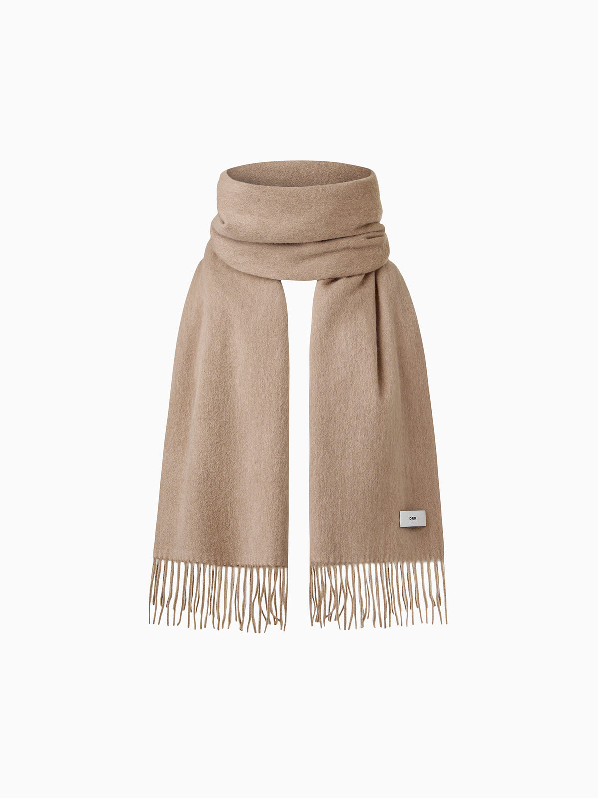 Combi Lambswool Muffler Beige