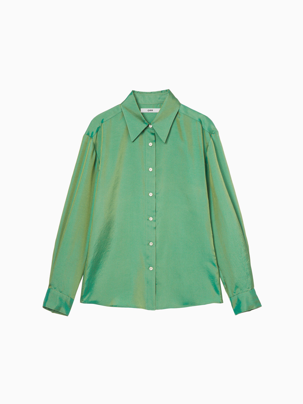 Silky Contour Shirt Green