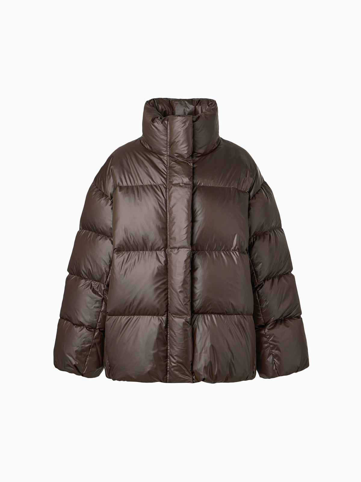 Fluffy Goose Down Brown