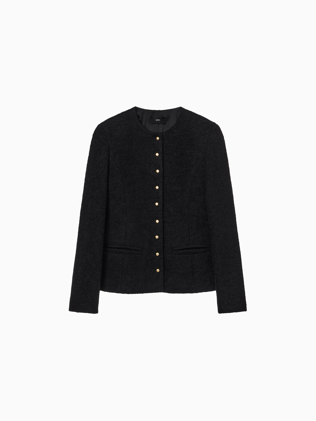 Wool Blended Bouclé Jacket