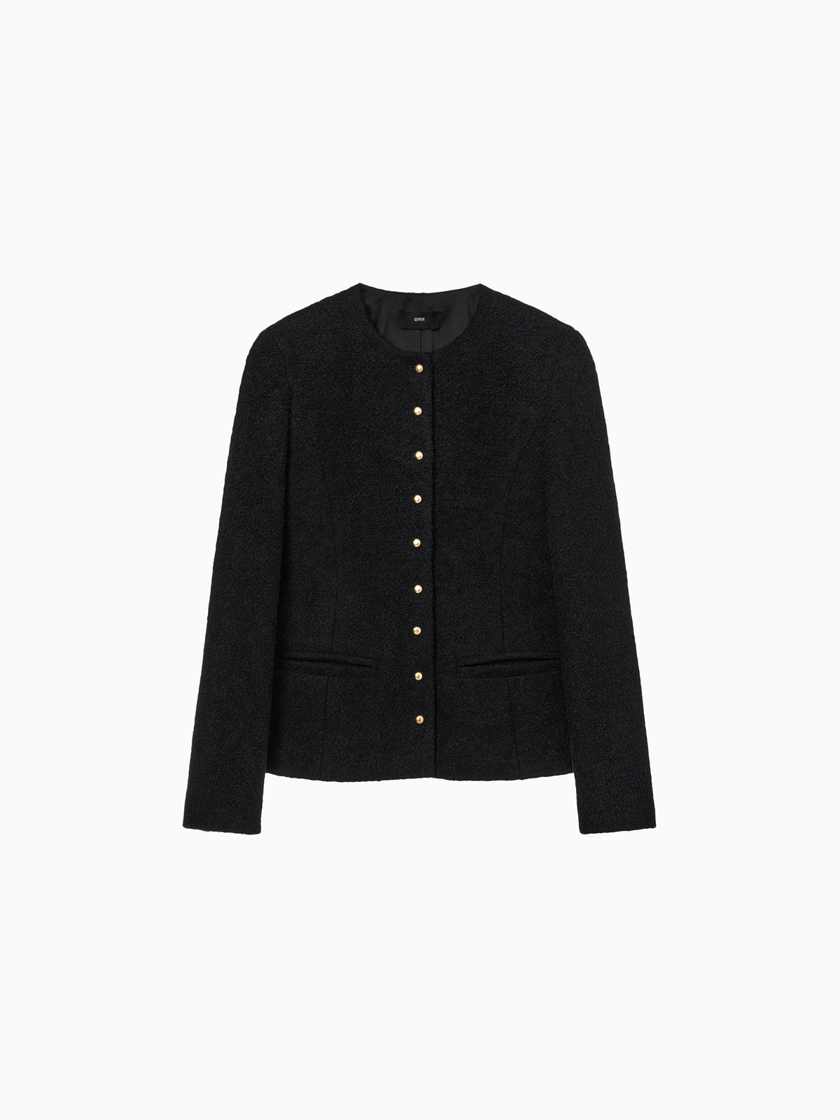 Wool Blended Bouclé Jacket