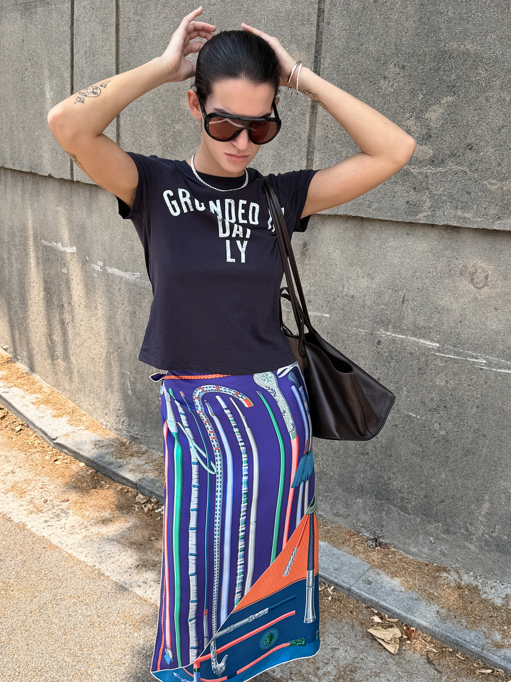 Ground Daily T-Shirt Navy