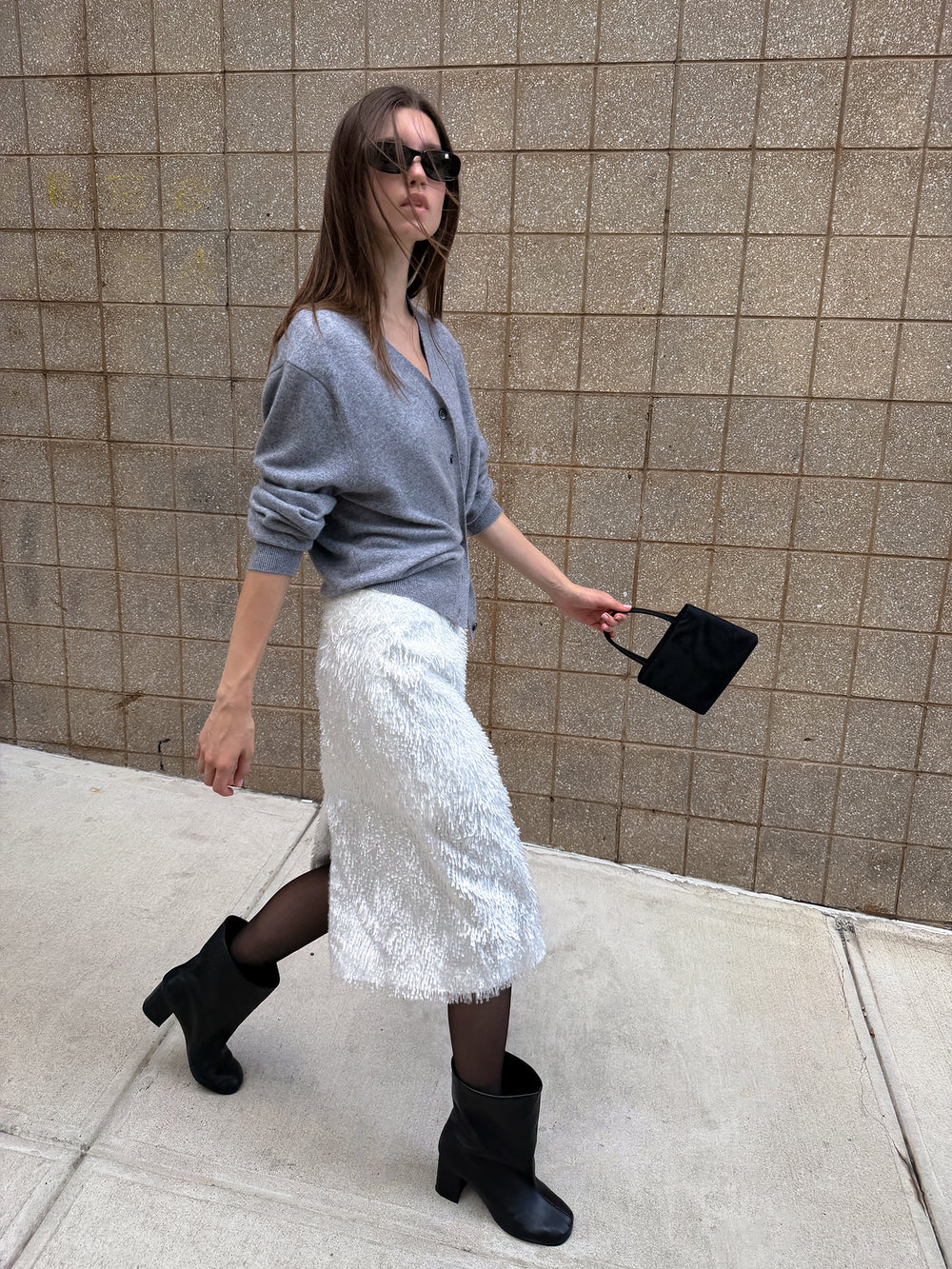 Rough Ankle Boots