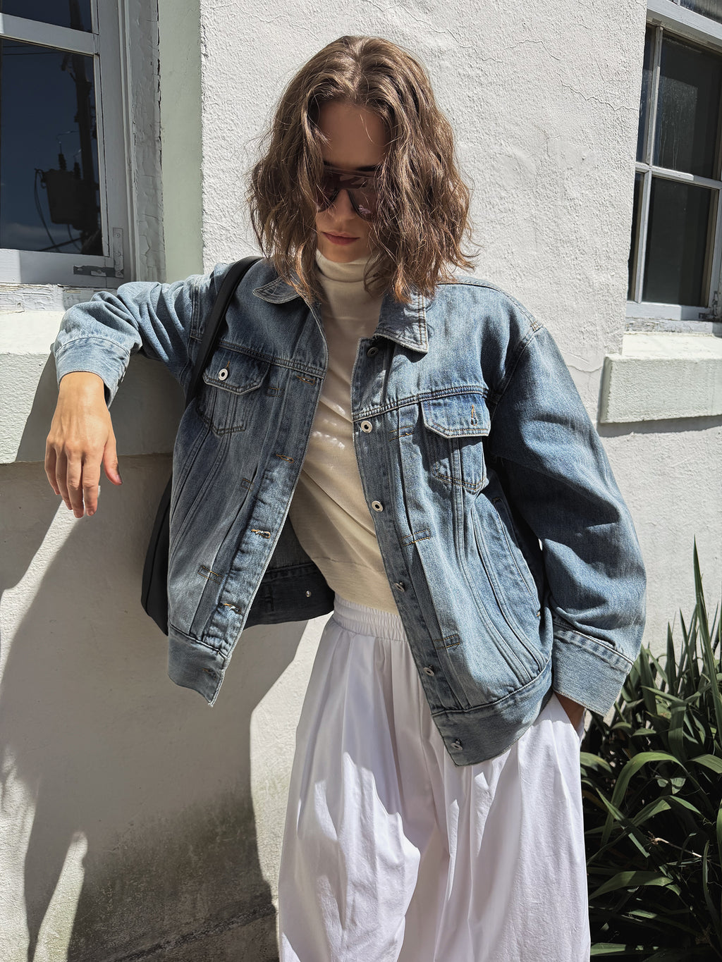 Panel Denim Jacket