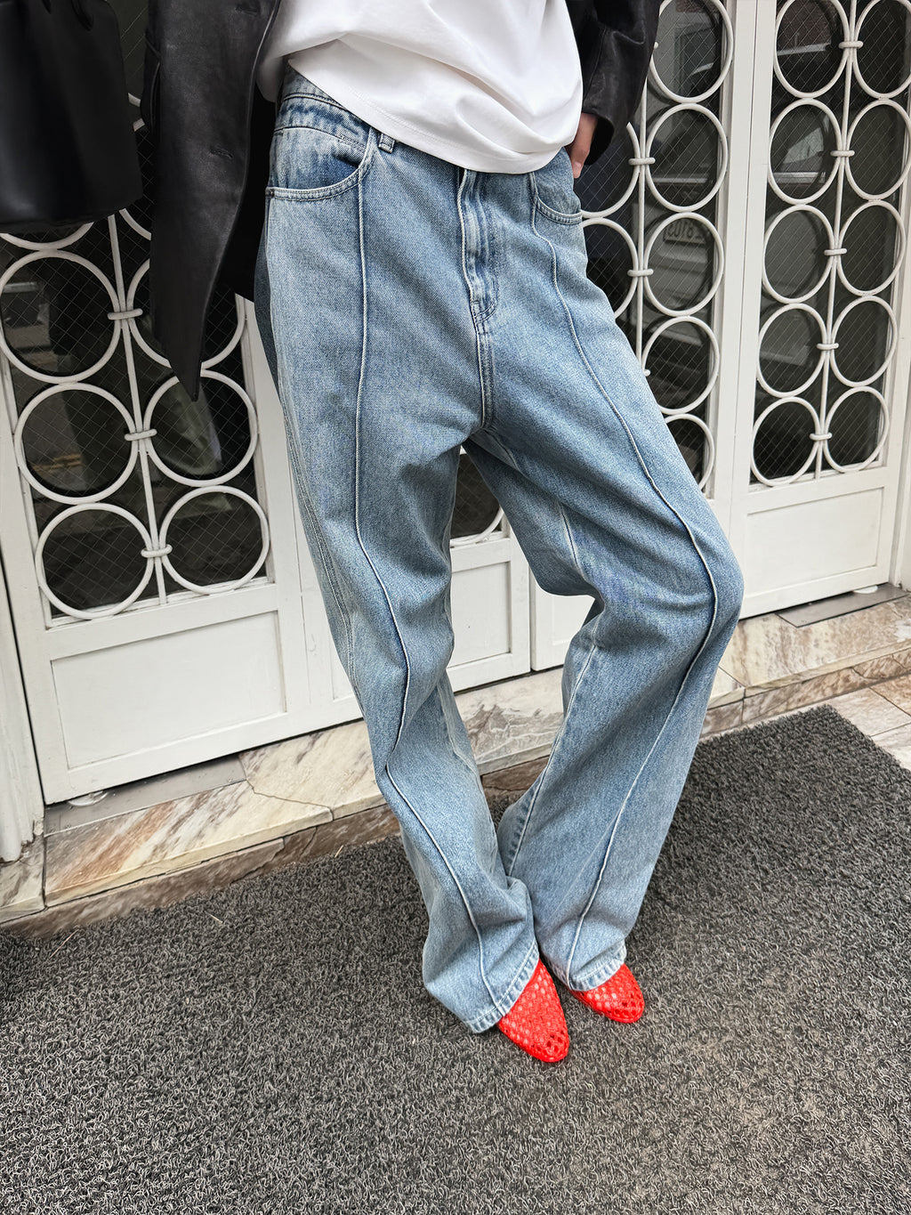 940 Pintuck Denim