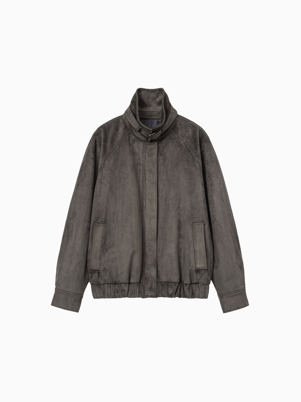Buckle Suede Jumper