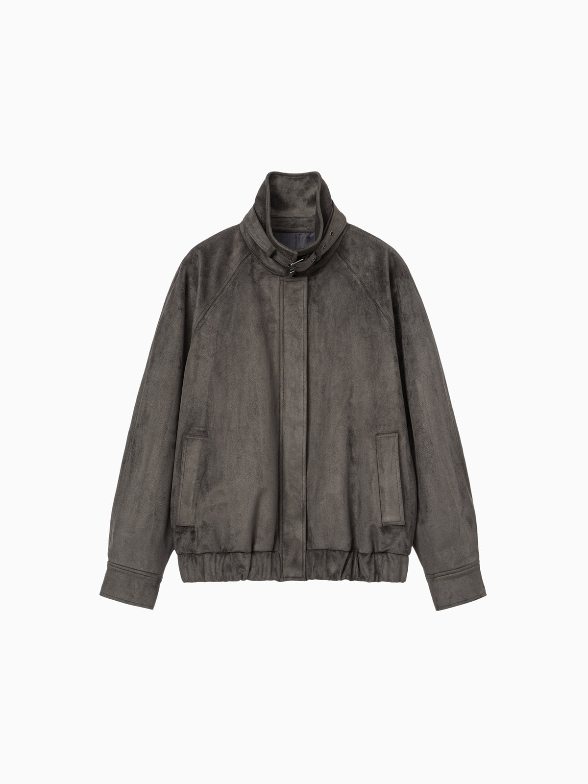 Buckle Suede Jumper