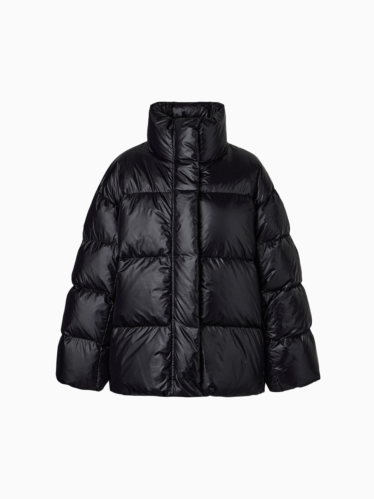 Fluffy Goose Down Black