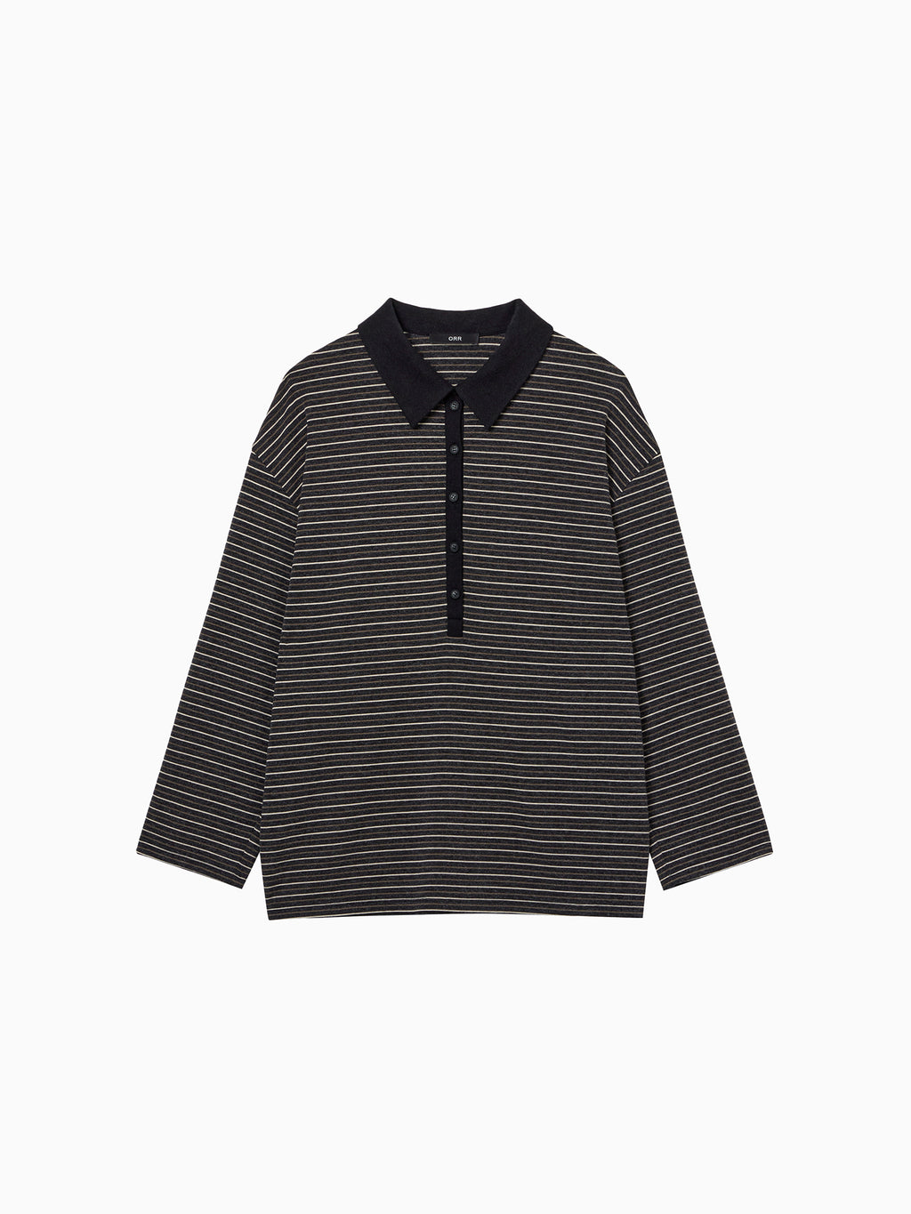 Stripe polo shirt