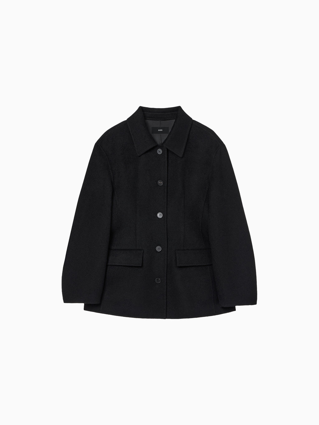Slender Handmade Coat Black