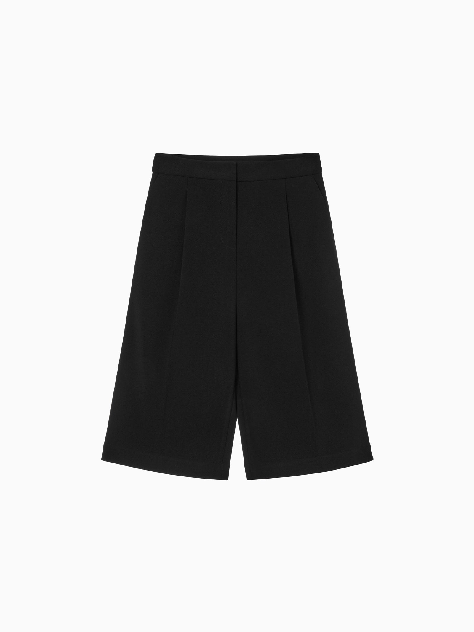 High-density Stretch Bermuda Pants
