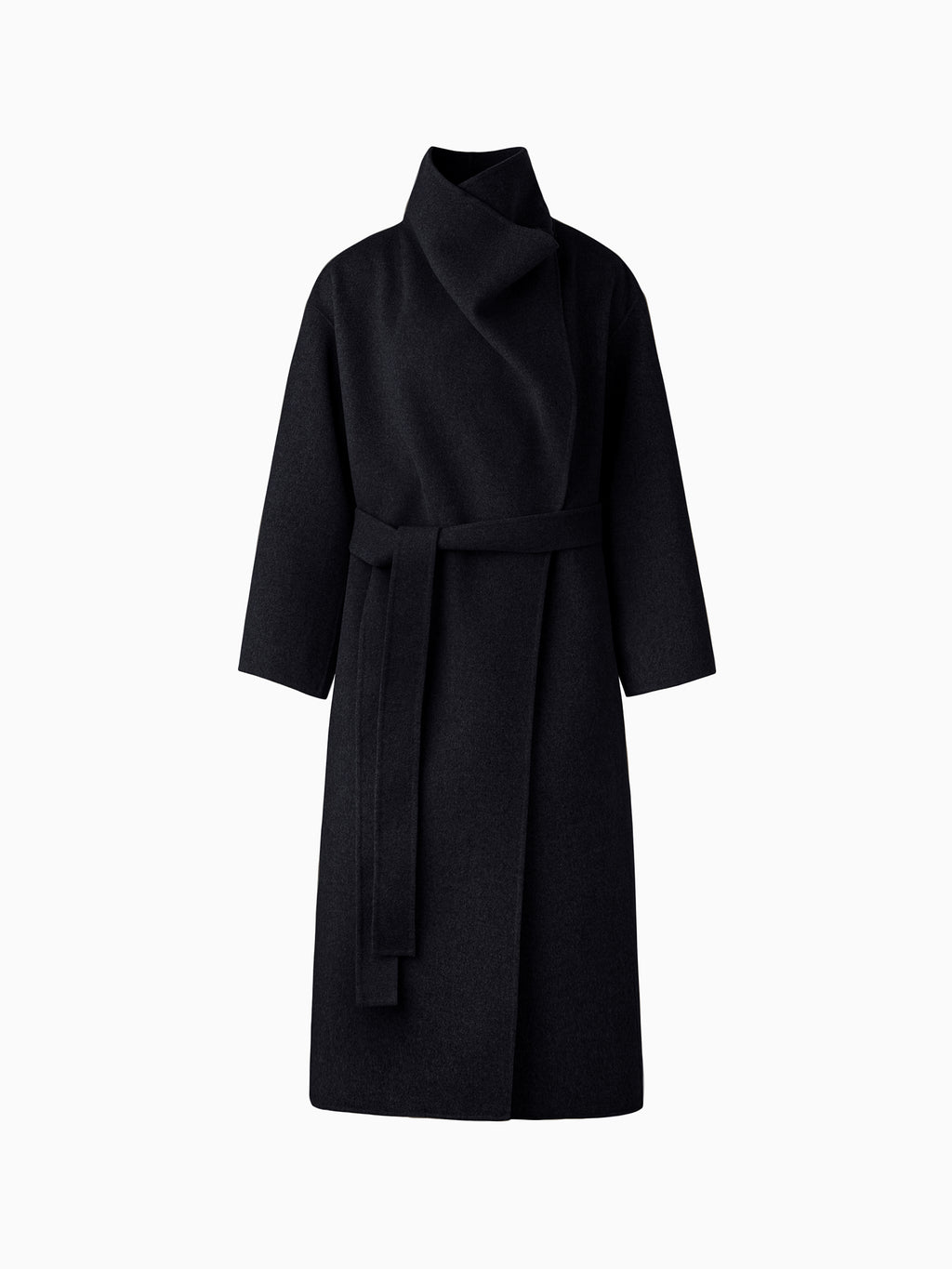 Superior Cashmere Coat Dark Navy