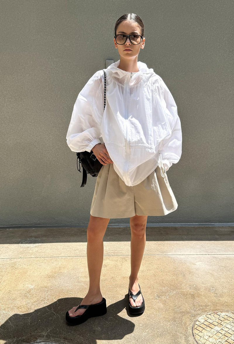 Anorak Safari Jumper White