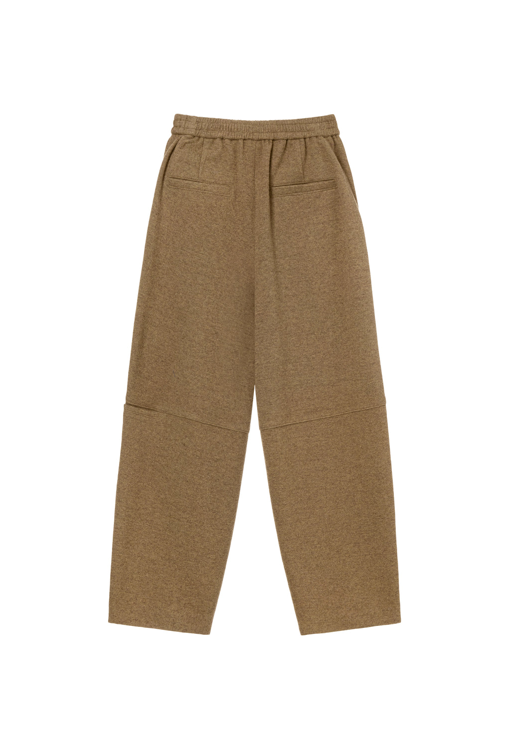 Wool Exhaust Pants Brown