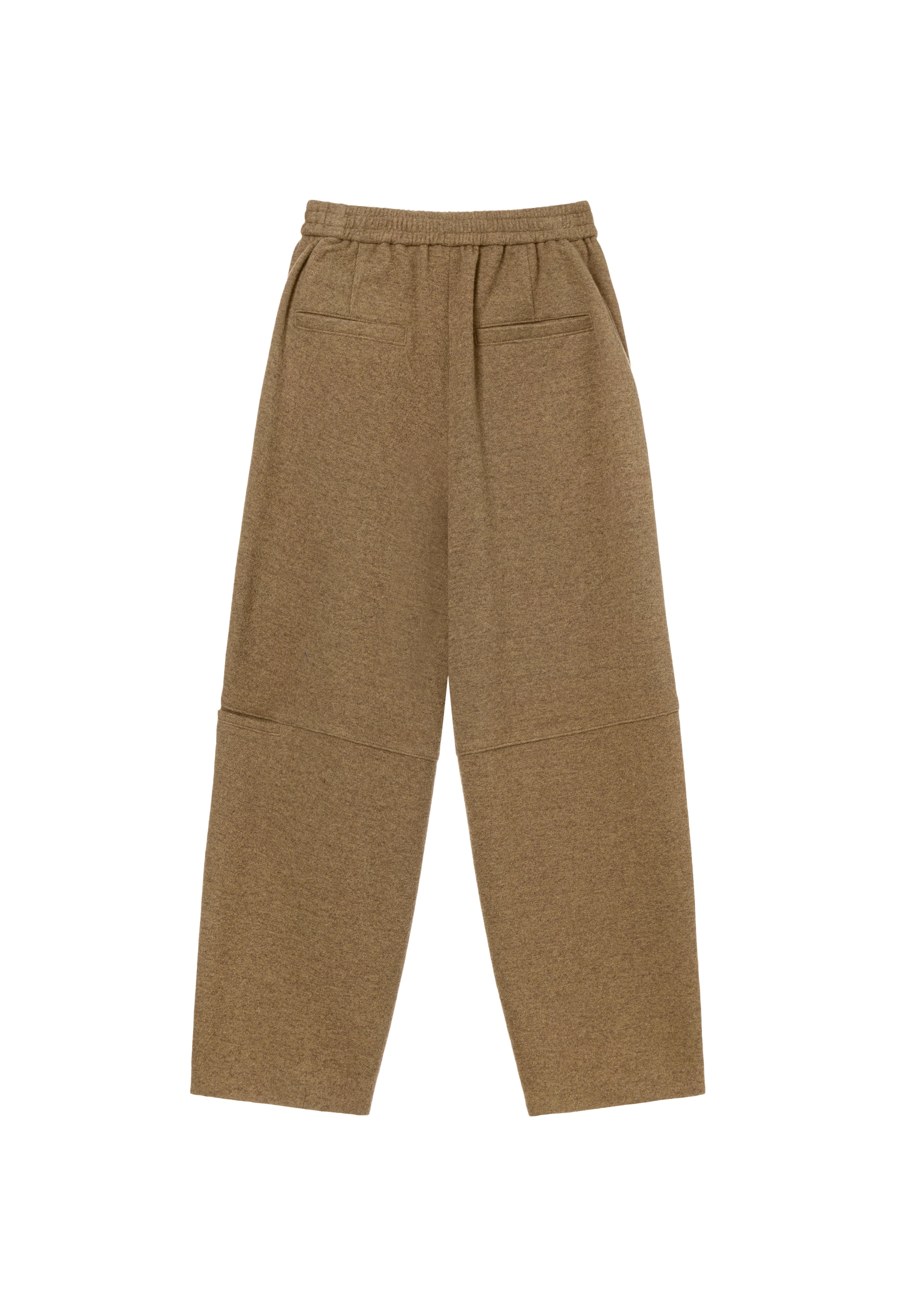 Wool Exhaust Pants Brown