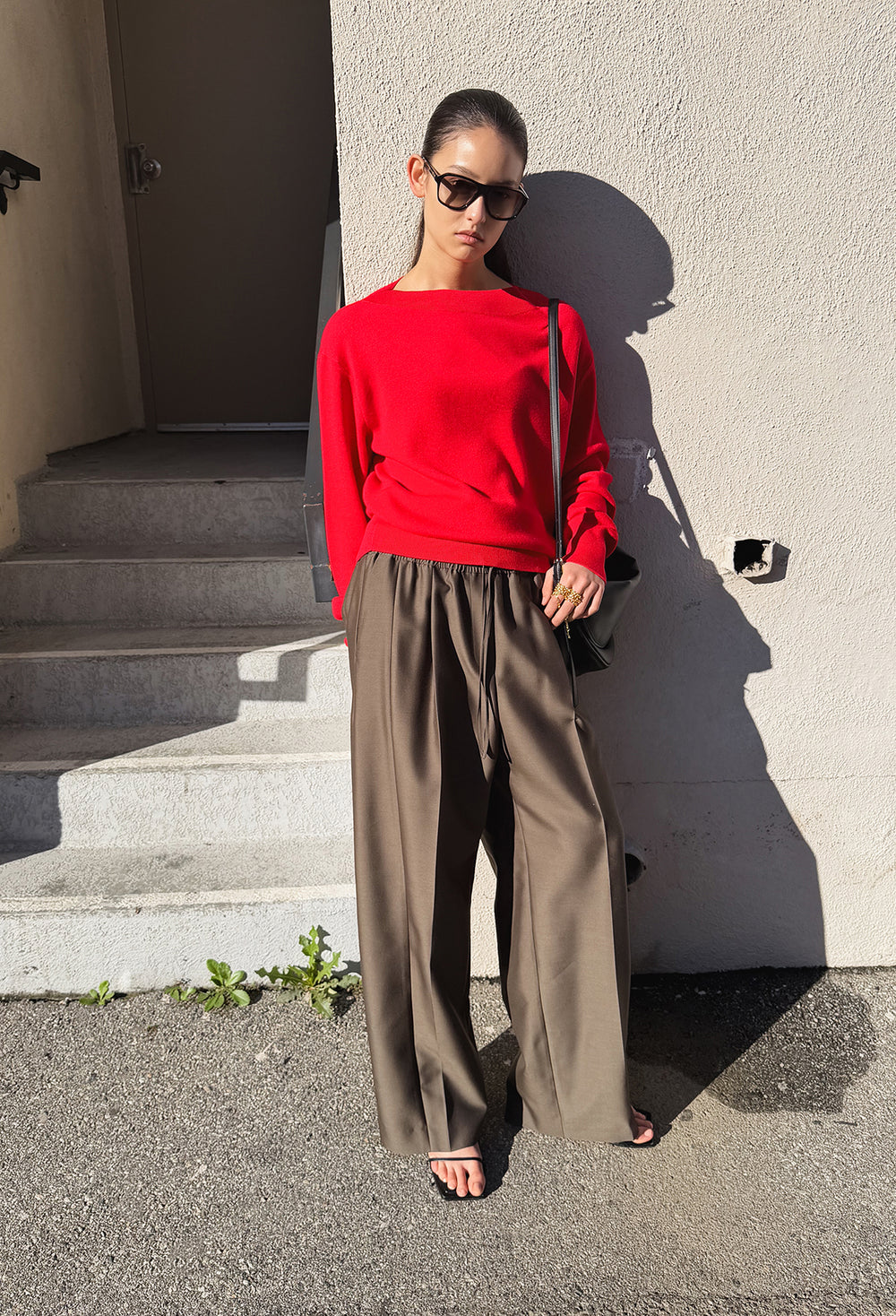 Wool Silk Pants