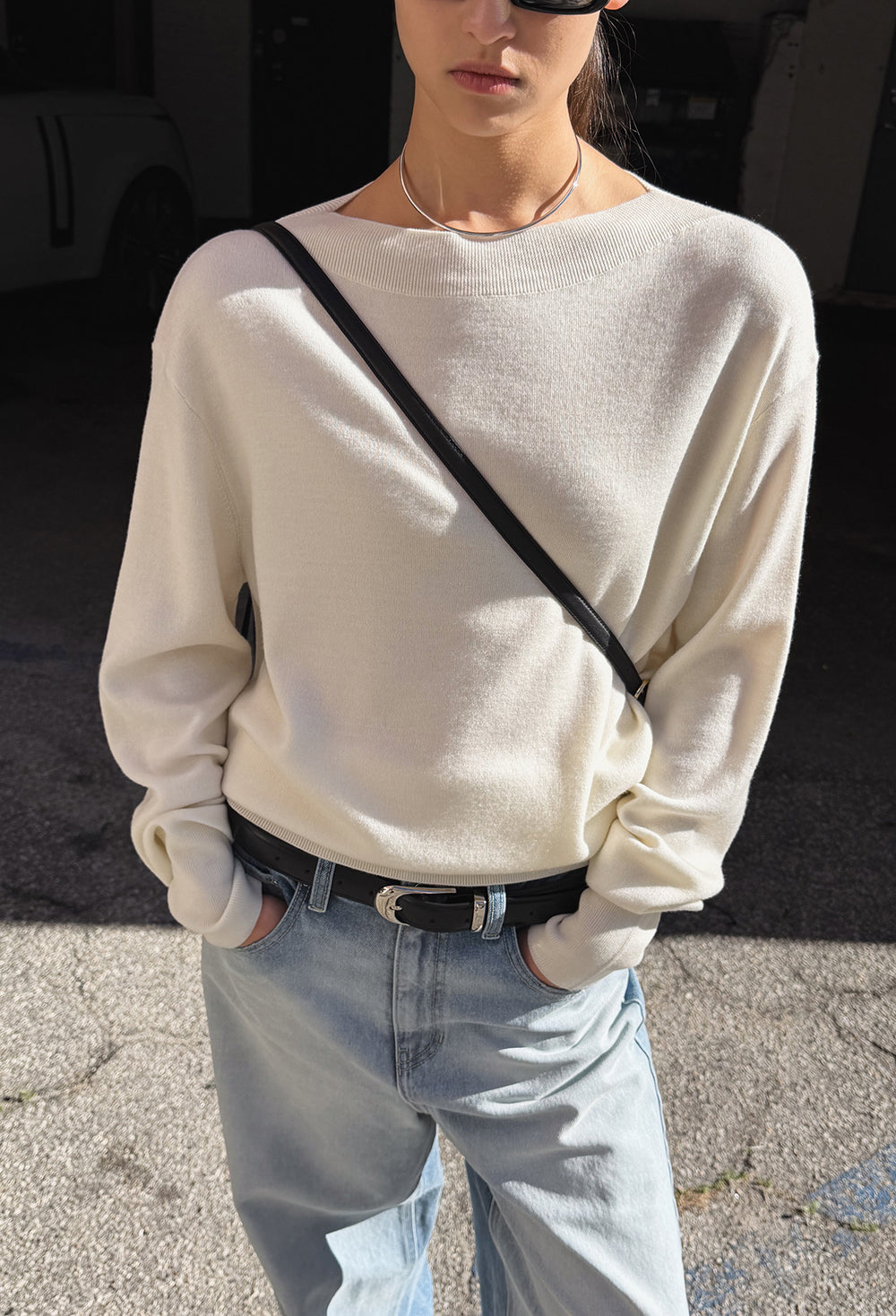 Half Moon Buckle Belt
