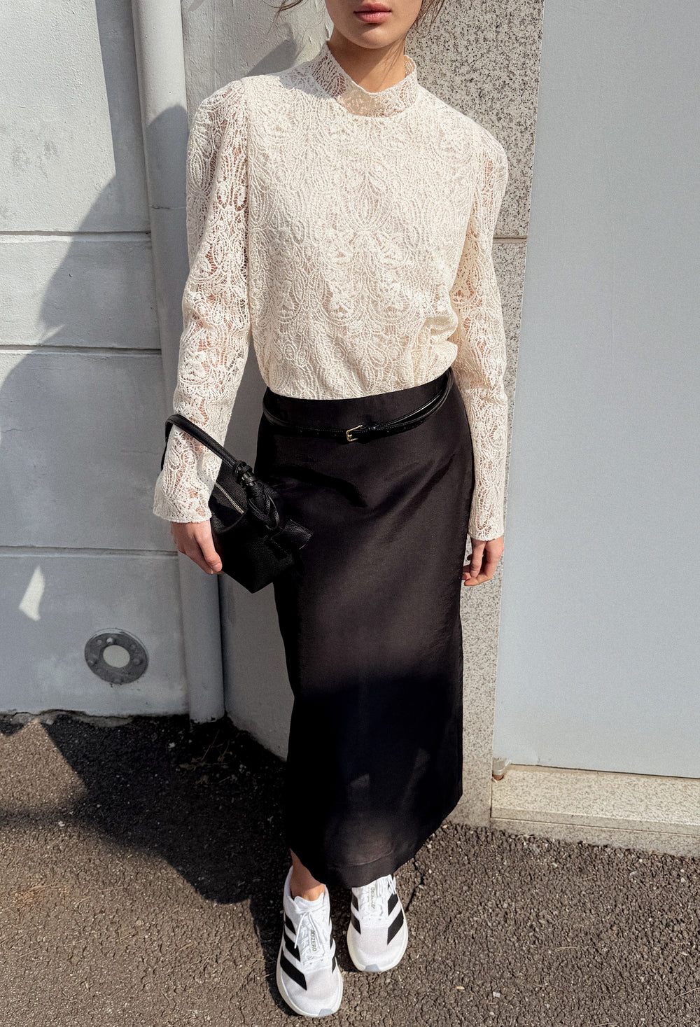 Shimmer Straight Skirt