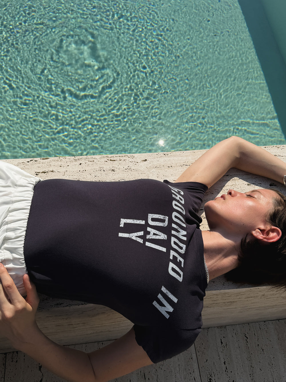Ground Daily T-Shirt Navy