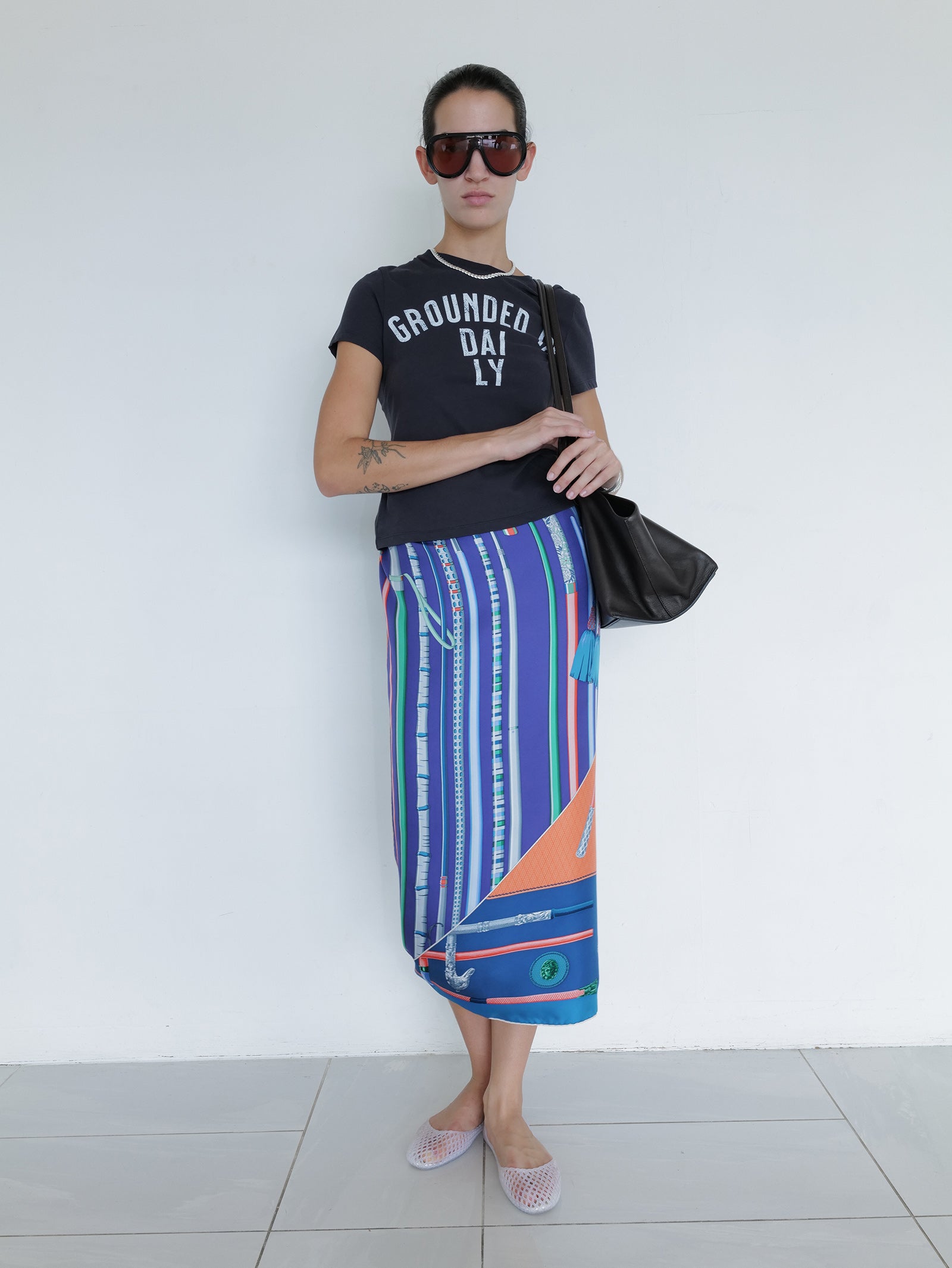 Ground Daily T-Shirt Navy