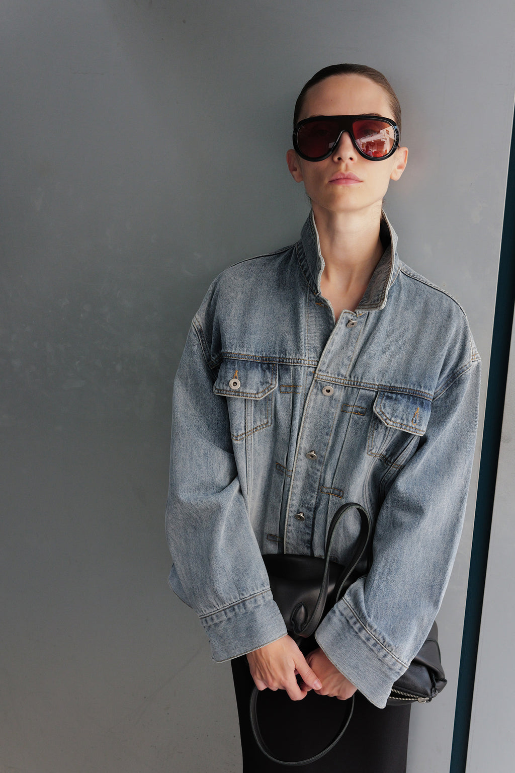 Panel Denim Jacket