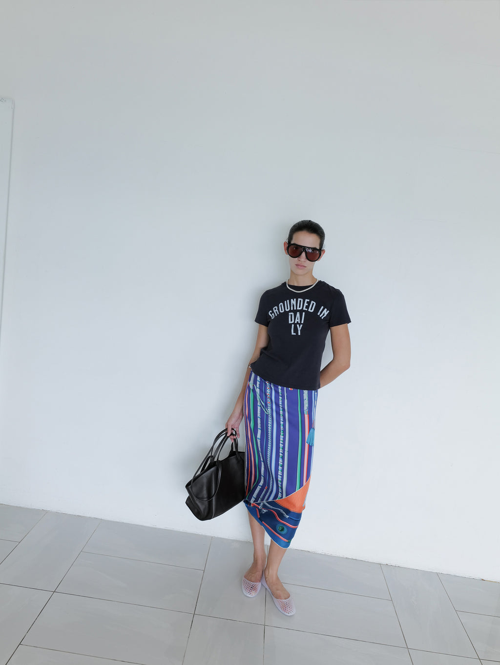 Ground Daily T-Shirt Navy