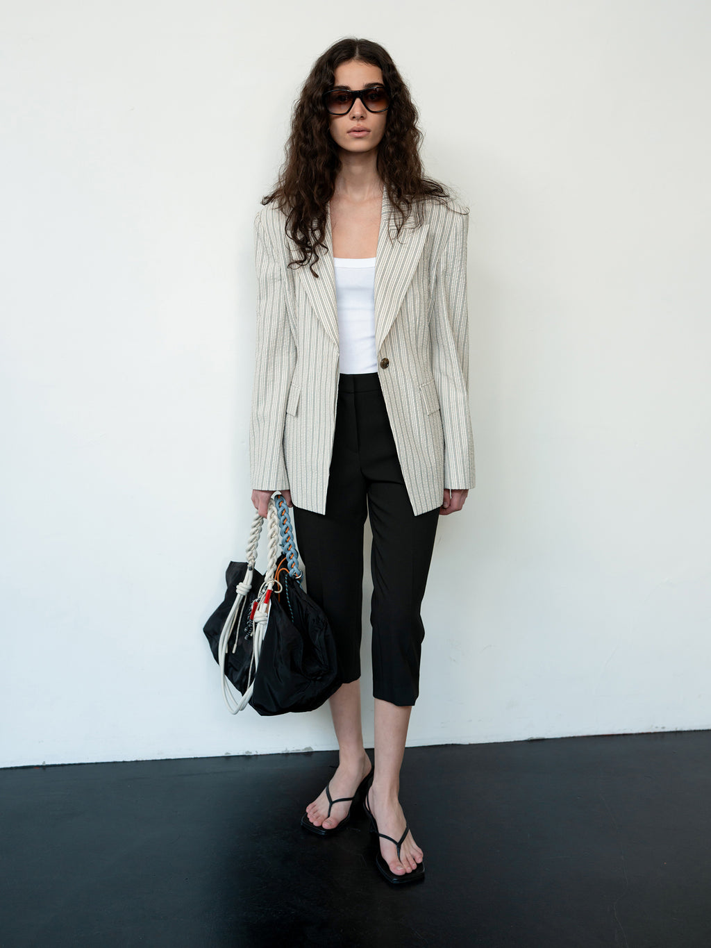 Capri Slit Pants