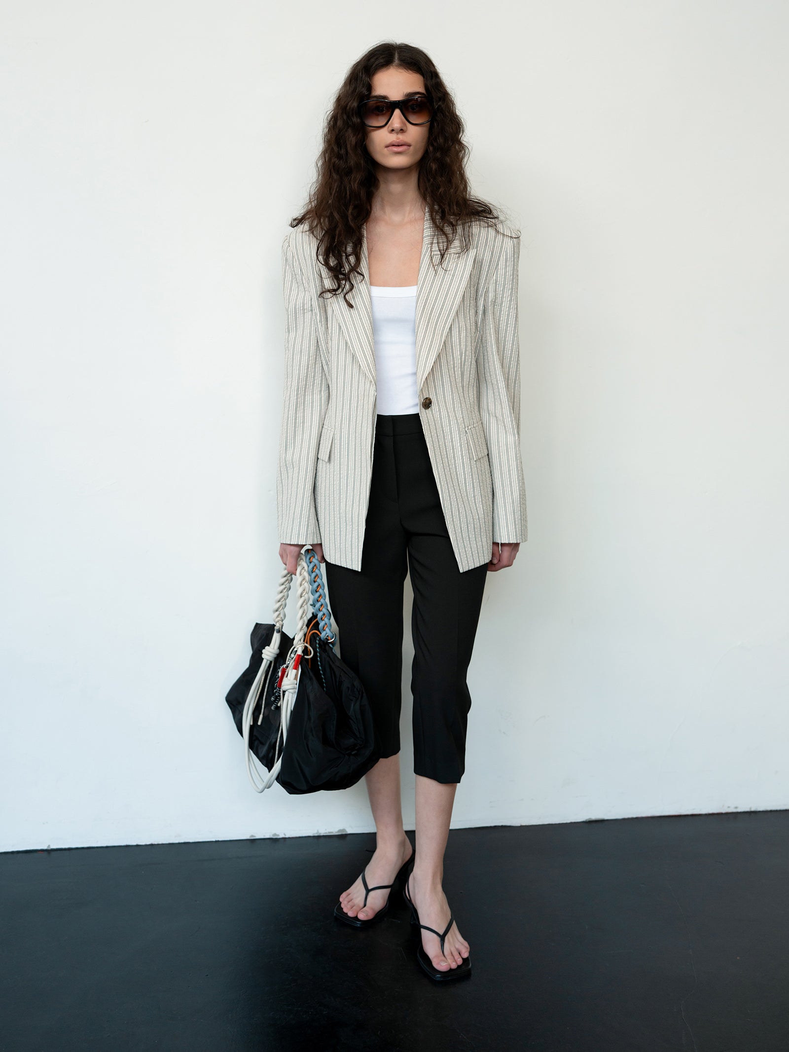 Capri Slit Pants