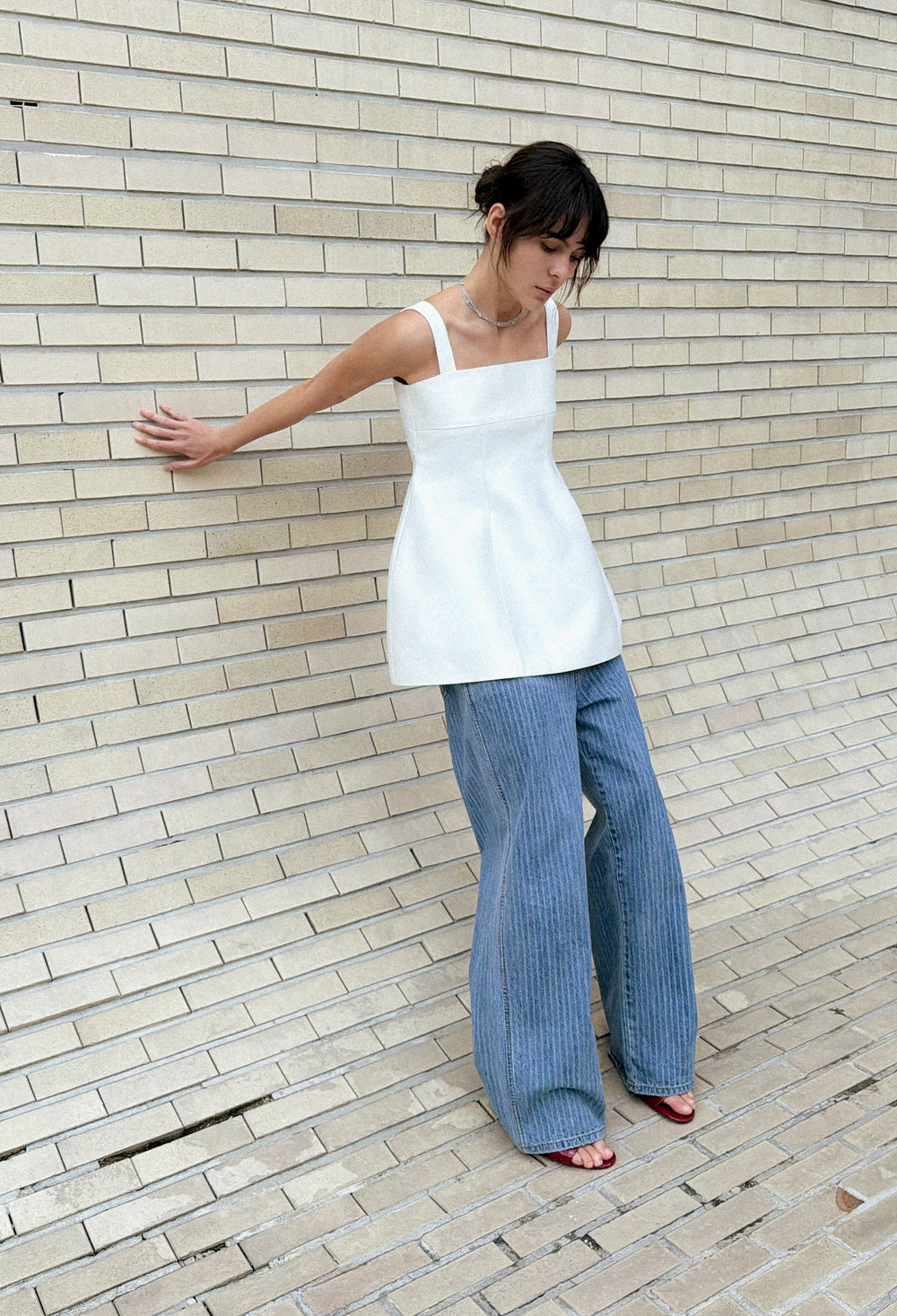 Ceremony Volume Top Ivory
