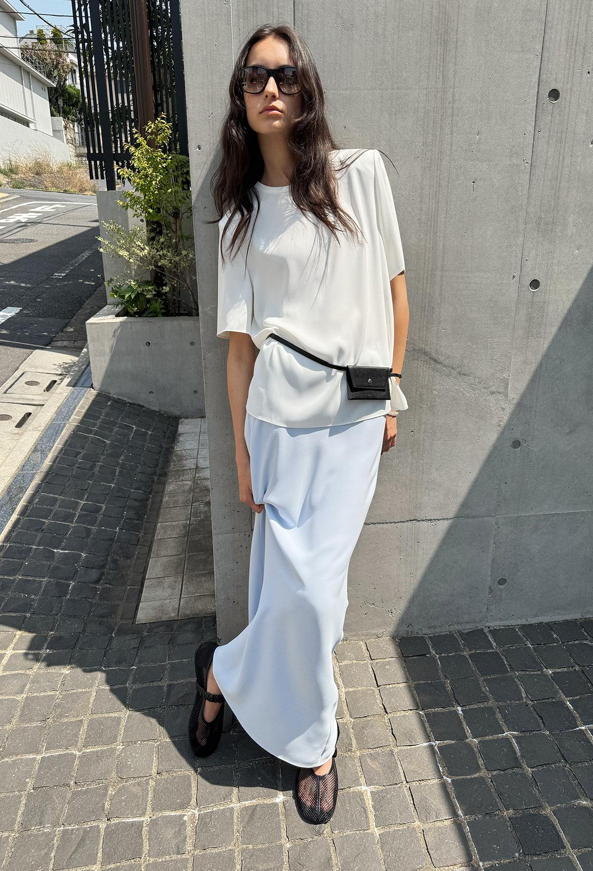 25SS 썸머 루 블라우스 아이보리