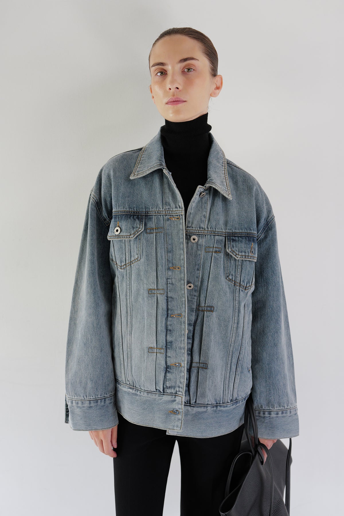 Panel Denim Jacket