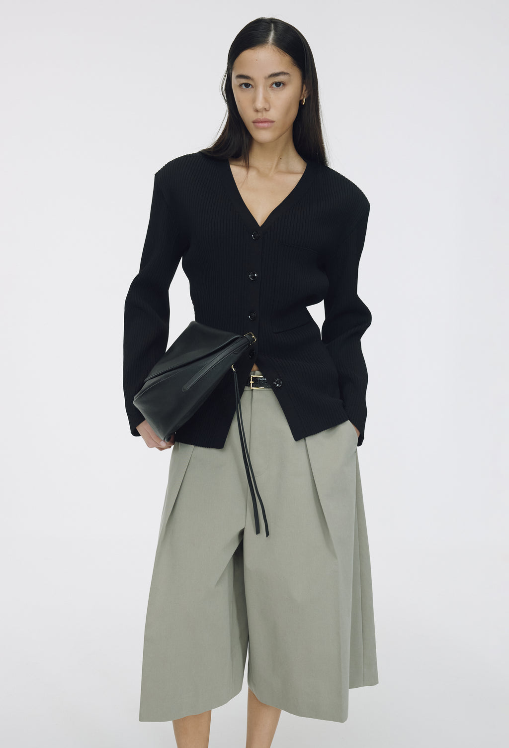 Classic Buckle Belt Crocker Black