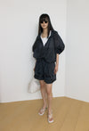 Airy Nylon Jumper Charcoal